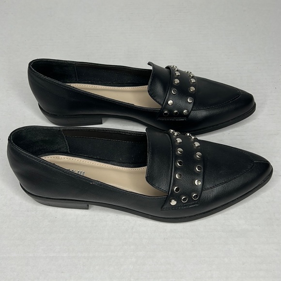 Bar III Womens Involve 4 Studded Smoking Loafers, 10 - Picture 6 of 10